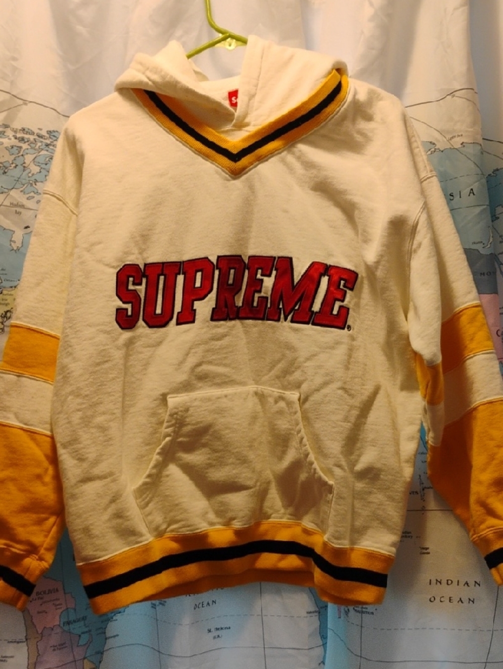 EUC Supreme Hockey Sweatshirt Hooded